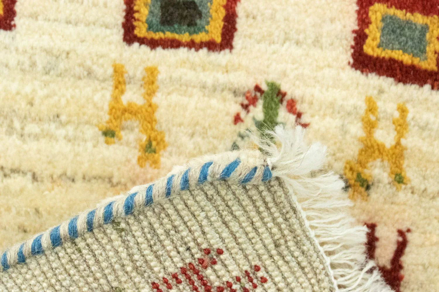 Gabbeh Teppich - Perser 60 x 40 cm - mehrfarbig - Image 3