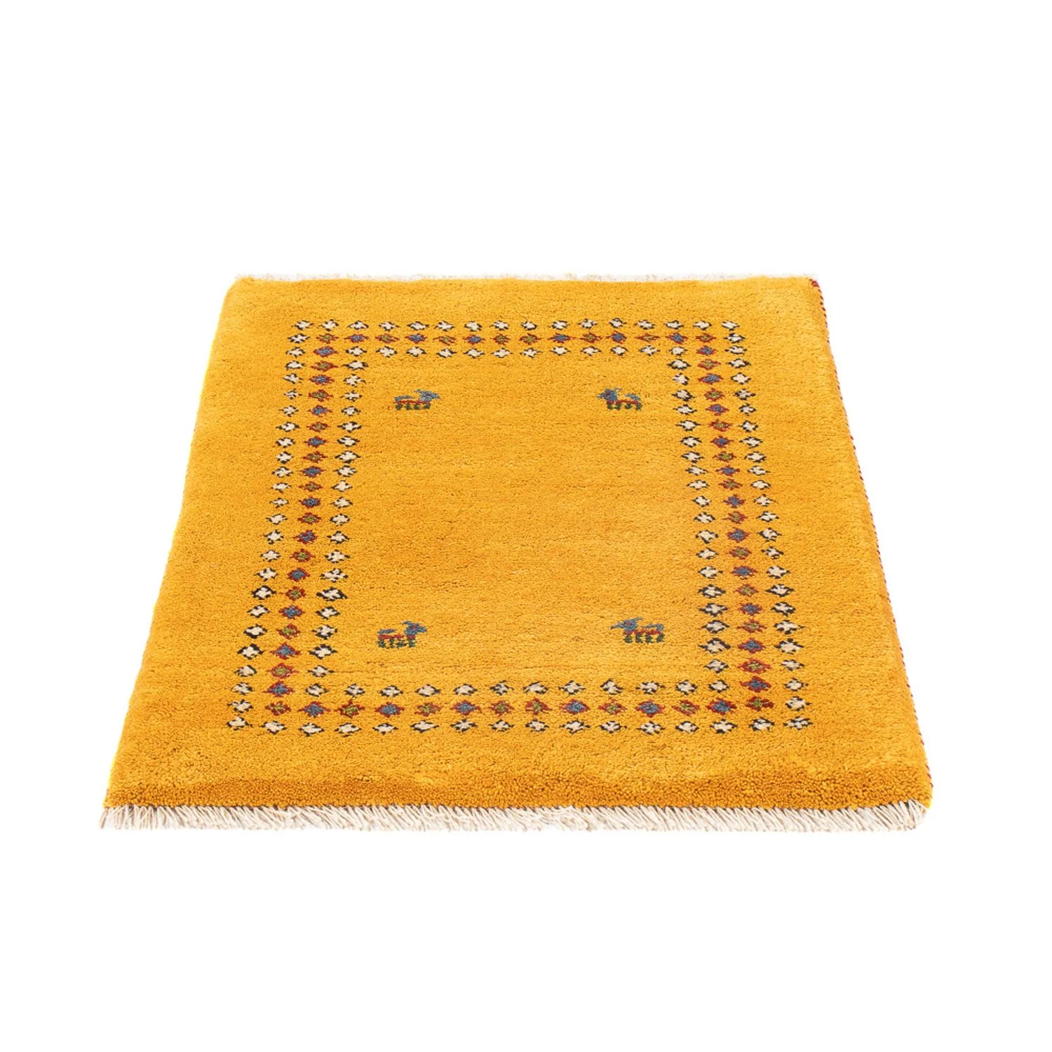 Gabbeh Persisch Teppich 84x62cm - Perserteppich Wollteppich - Image 5