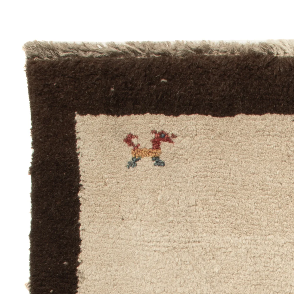Gabbeh Persisch Teppich 85x57cm - Perserteppich Wollteppich - Image 3