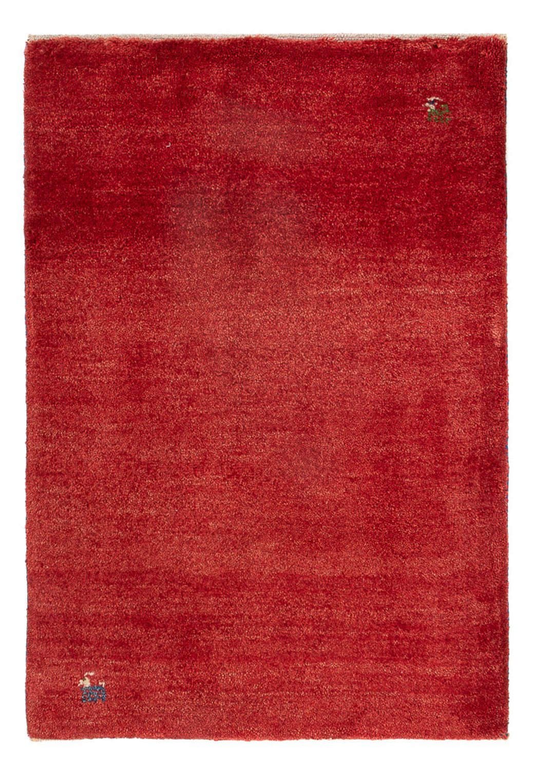 Gabbeh Persisch Teppich 86x60cm - Perserteppich Wollteppich