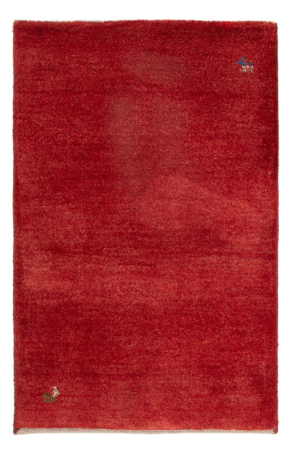 Gabbeh Persisch Teppich 87x64cm - Perserteppich Wollteppich