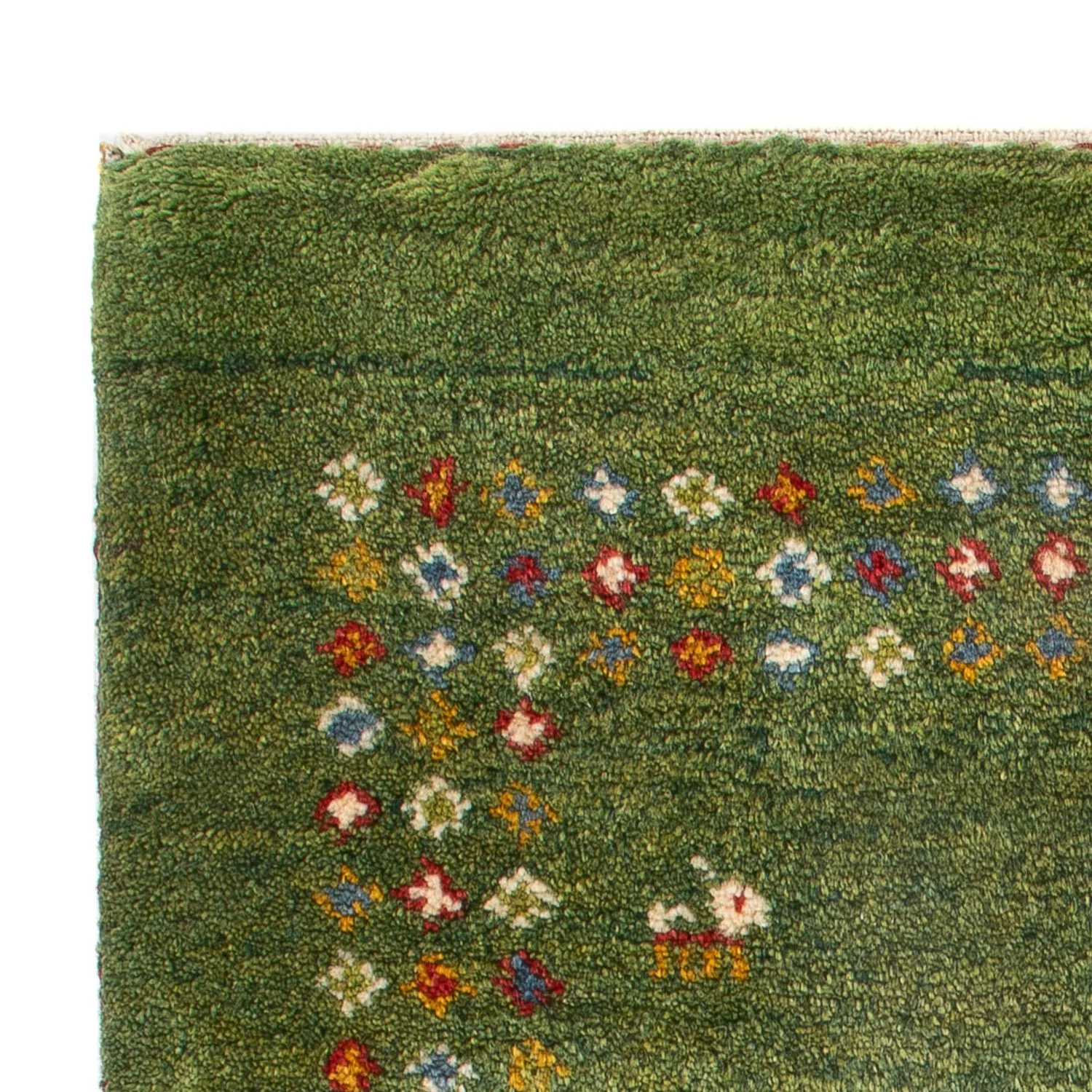 Gabbeh Persisch Teppich 89x62cm - Perserteppich Wollteppich - Image 3