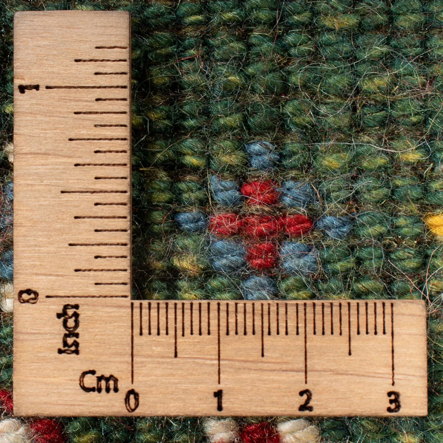 Gabbeh Persisch Teppich 89x62cm - Perserteppich Wollteppich - Image 5