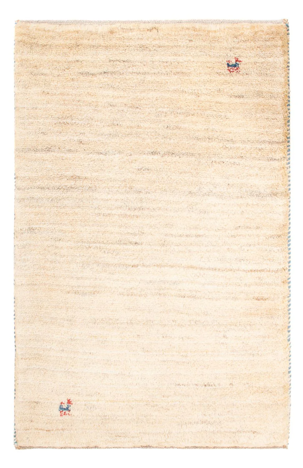Gabbeh Persisch Teppich 90x60cm - Perserteppich Wollteppich