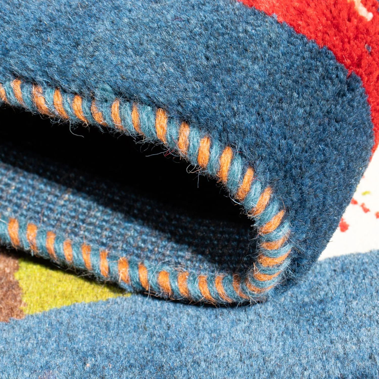 Gabbeh Persisch Teppich 90x62cm - Perserteppich Wollteppich - Image 4