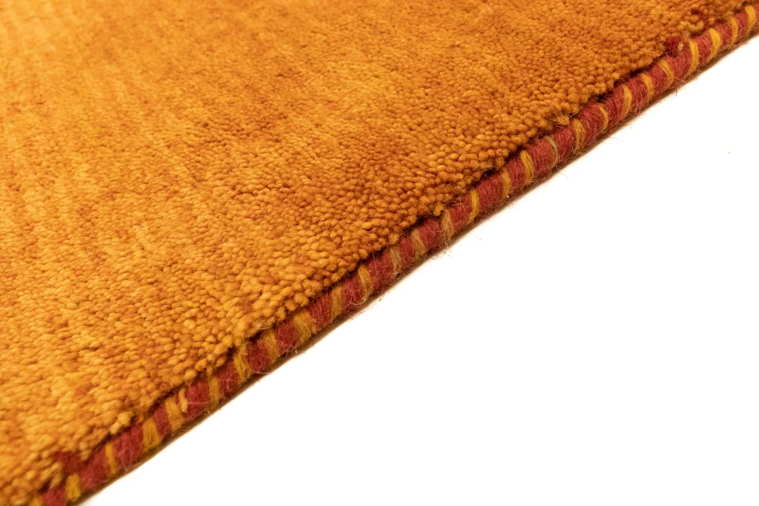 Gabbeh Teppich - Perser 94 x 80 cm - gold - Image 3