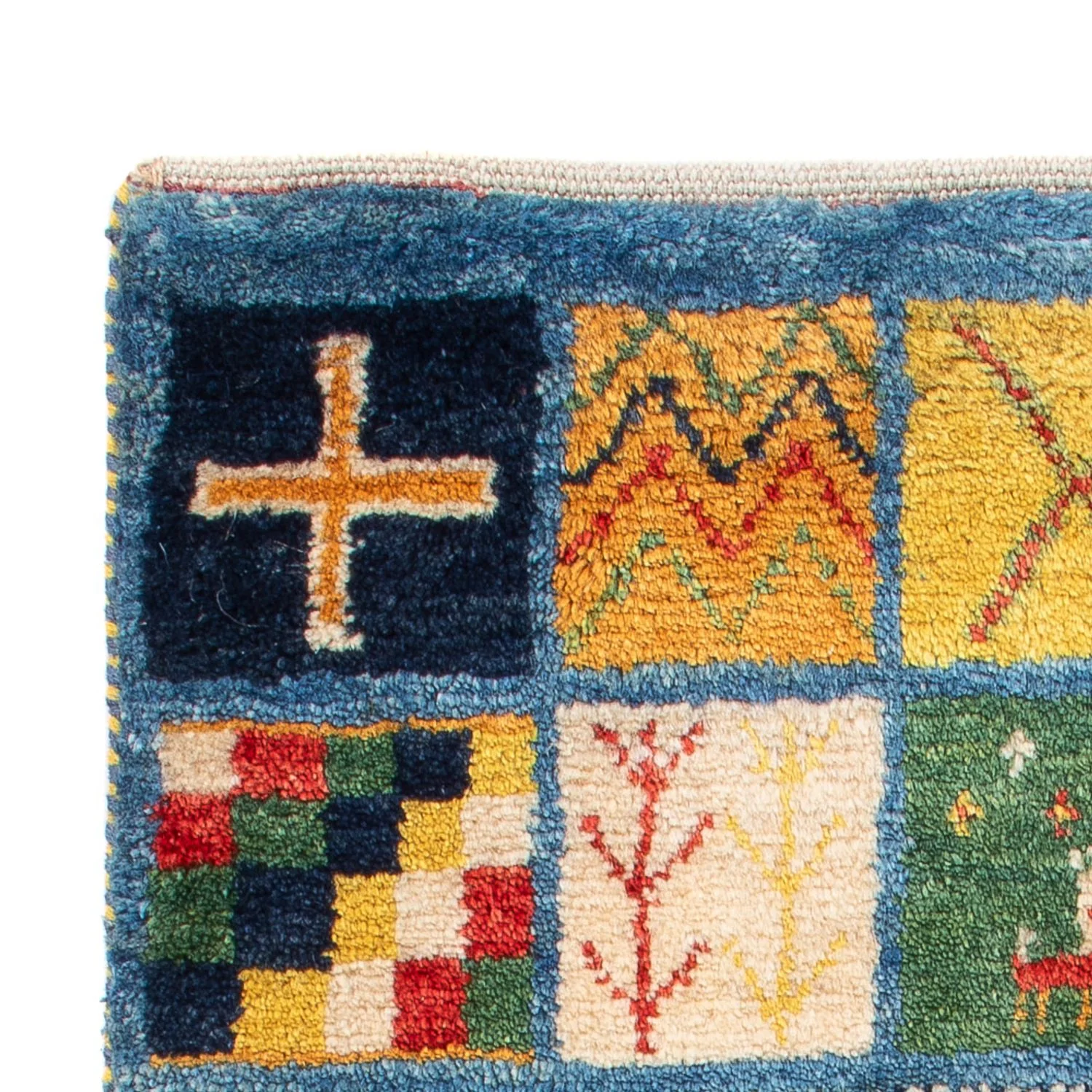 Gabbeh Persisch Teppich 98x61cm - Perserteppich Wollteppich - Image 3