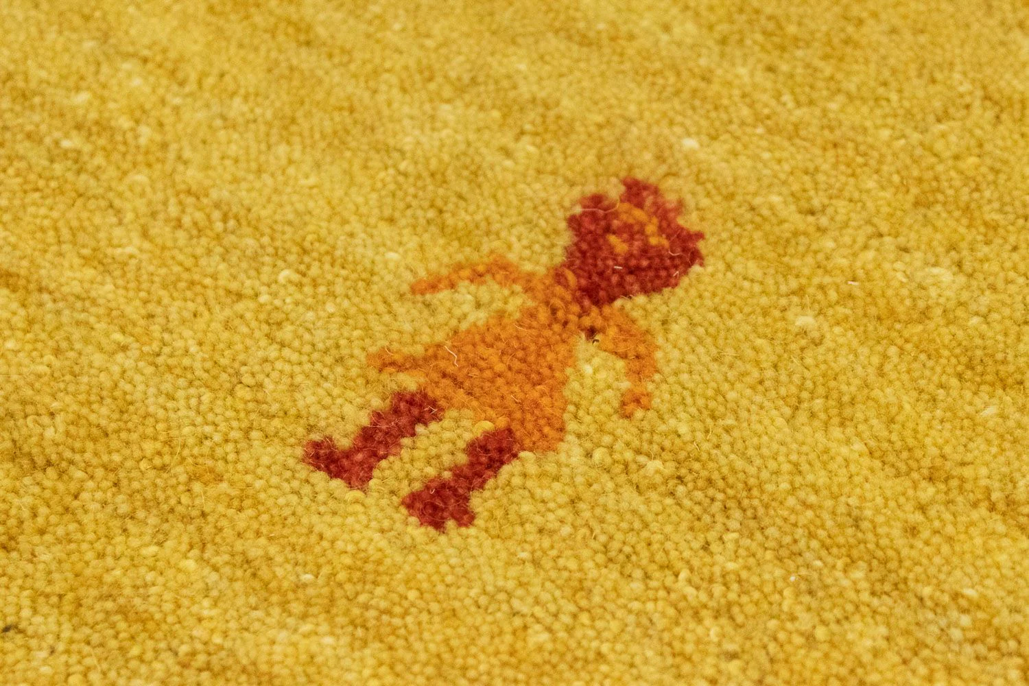 Gabbeh Teppich - Softy 200 x 80 cm - gold - Image 2