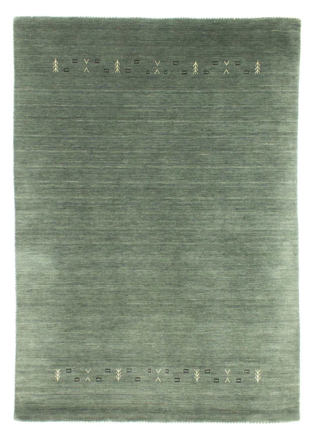 Gabbeh Teppich - Softy 201 x 146 cm - grau