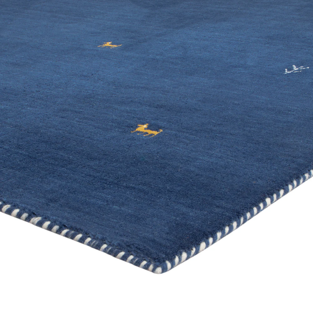 Gabbeh Teppich - Softy - 230 x 160 cm - blau - Image 4