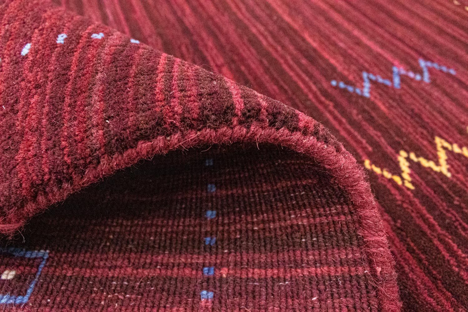 Gabbeh Teppich - Softy 240 x 170 cm - rot - Image 4