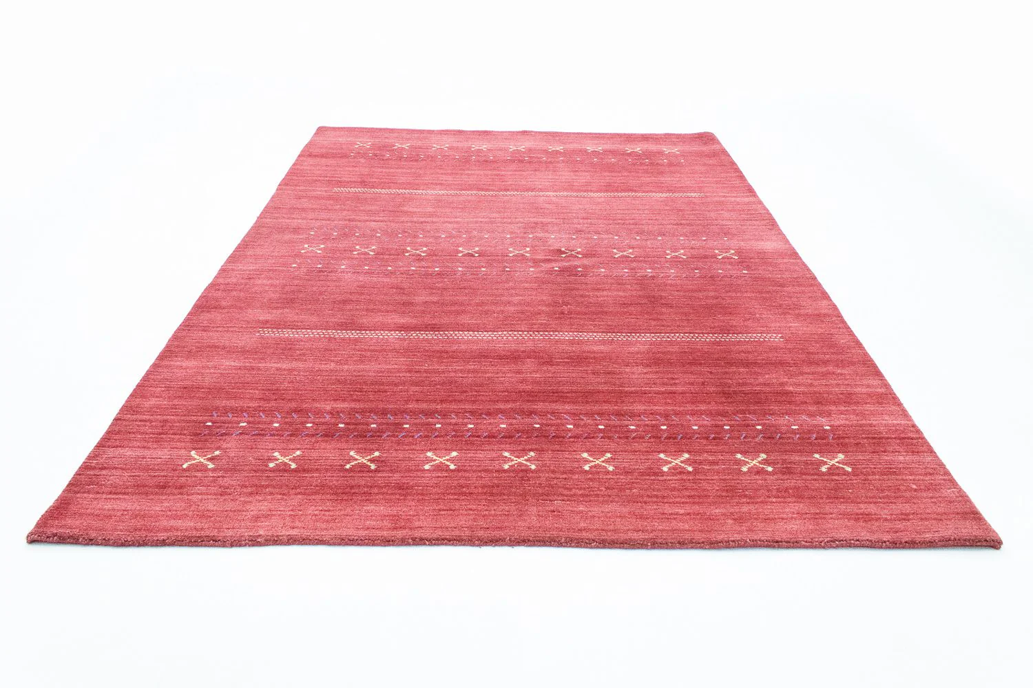 Gabbeh Teppich - Softy 240 x 170 cm - rot - Image 5