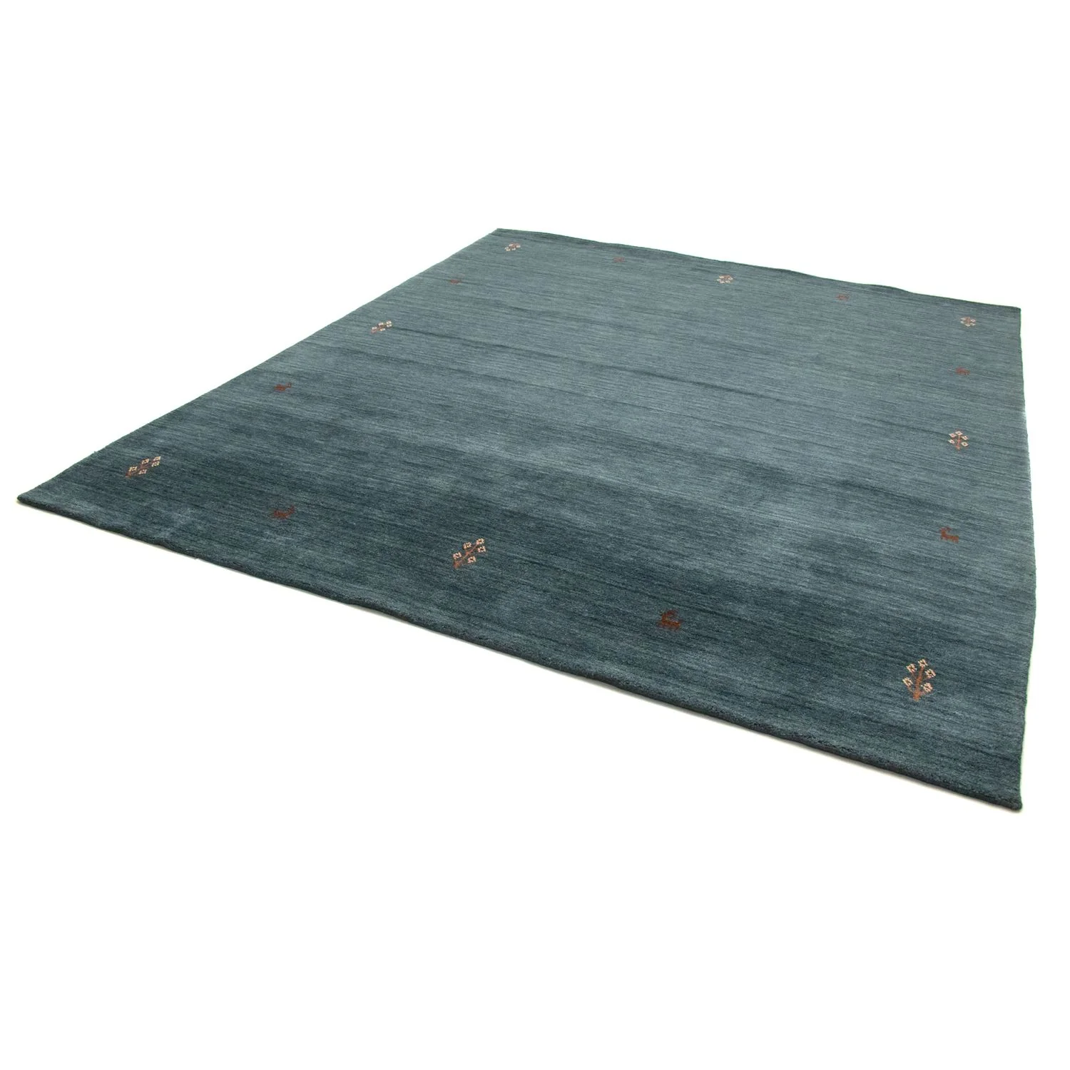 Gabbeh Teppich - Softy 298 x 250 cm - blau - Image 4