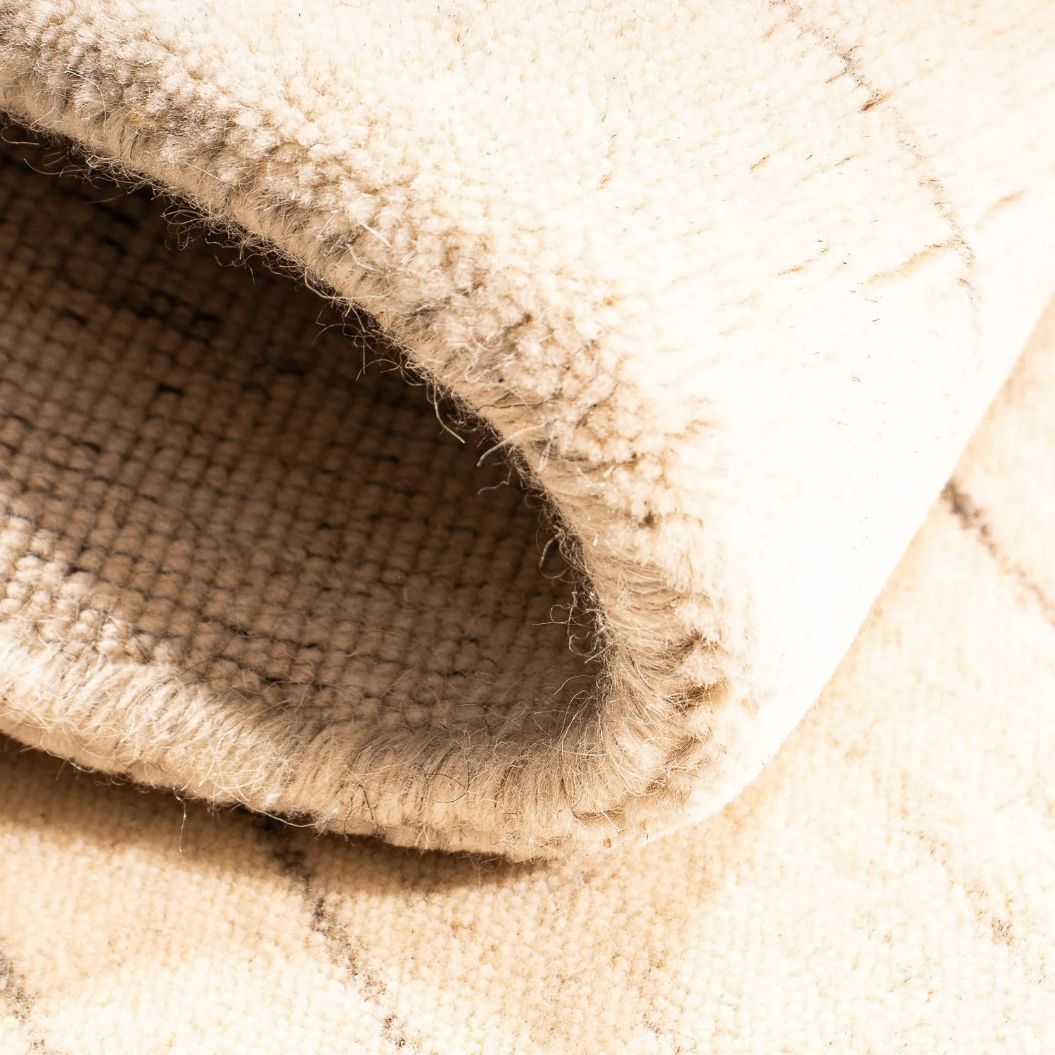 Gabbeh Teppich - Softy 75 x 55 cm - beige - Image 4