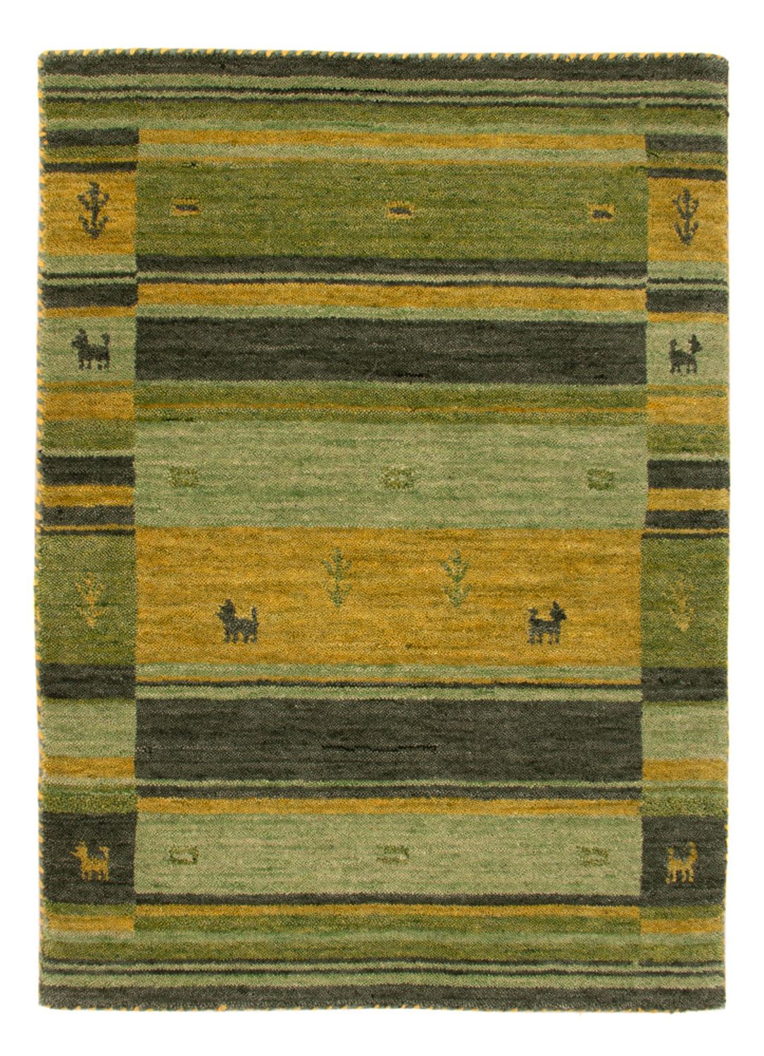 Gabbeh Teppich Softy 90x60cm - Wollteppich
