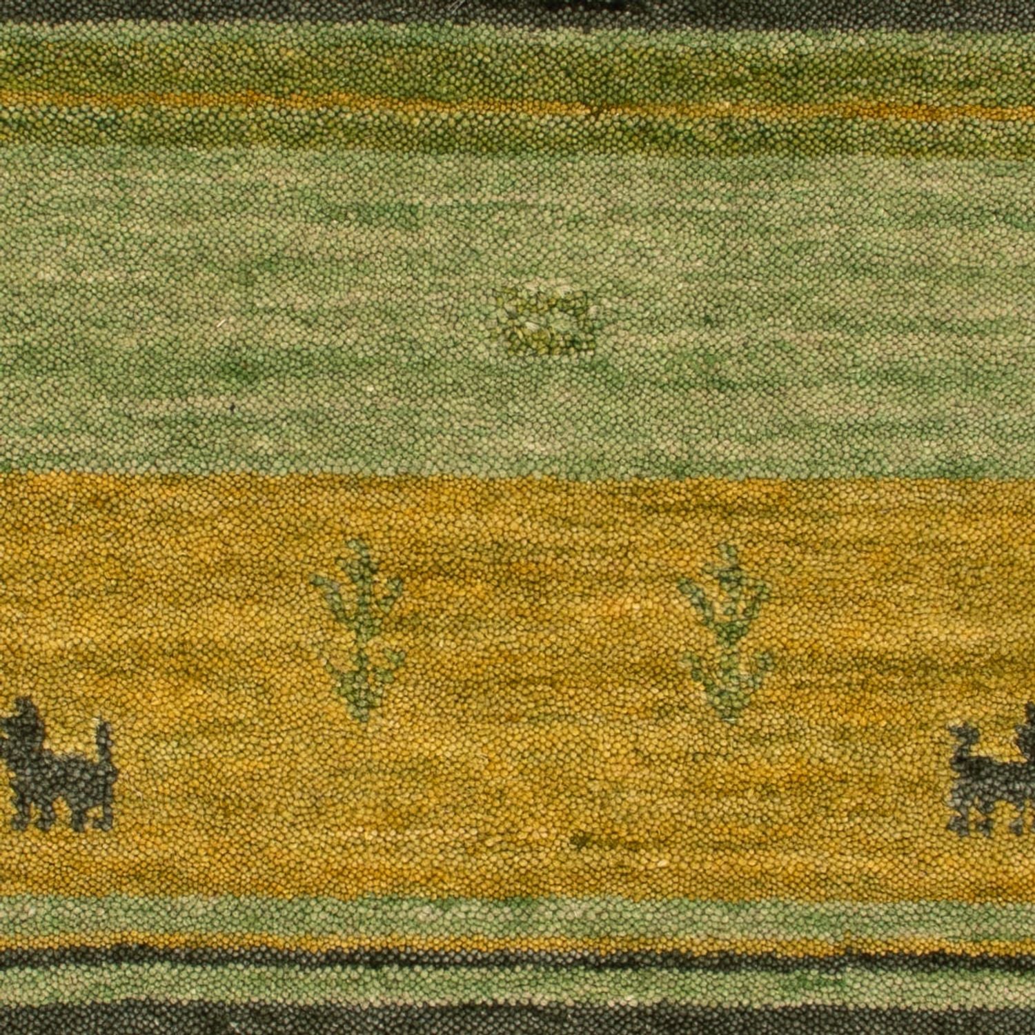 Gabbeh Teppich Softy 90x60cm - Wollteppich - Image 2