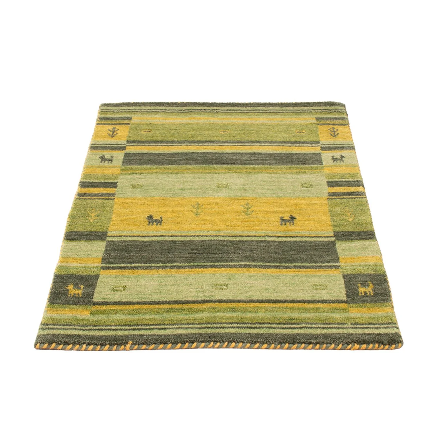 Gabbeh Teppich Softy 90x60cm - Wollteppich - Image 5