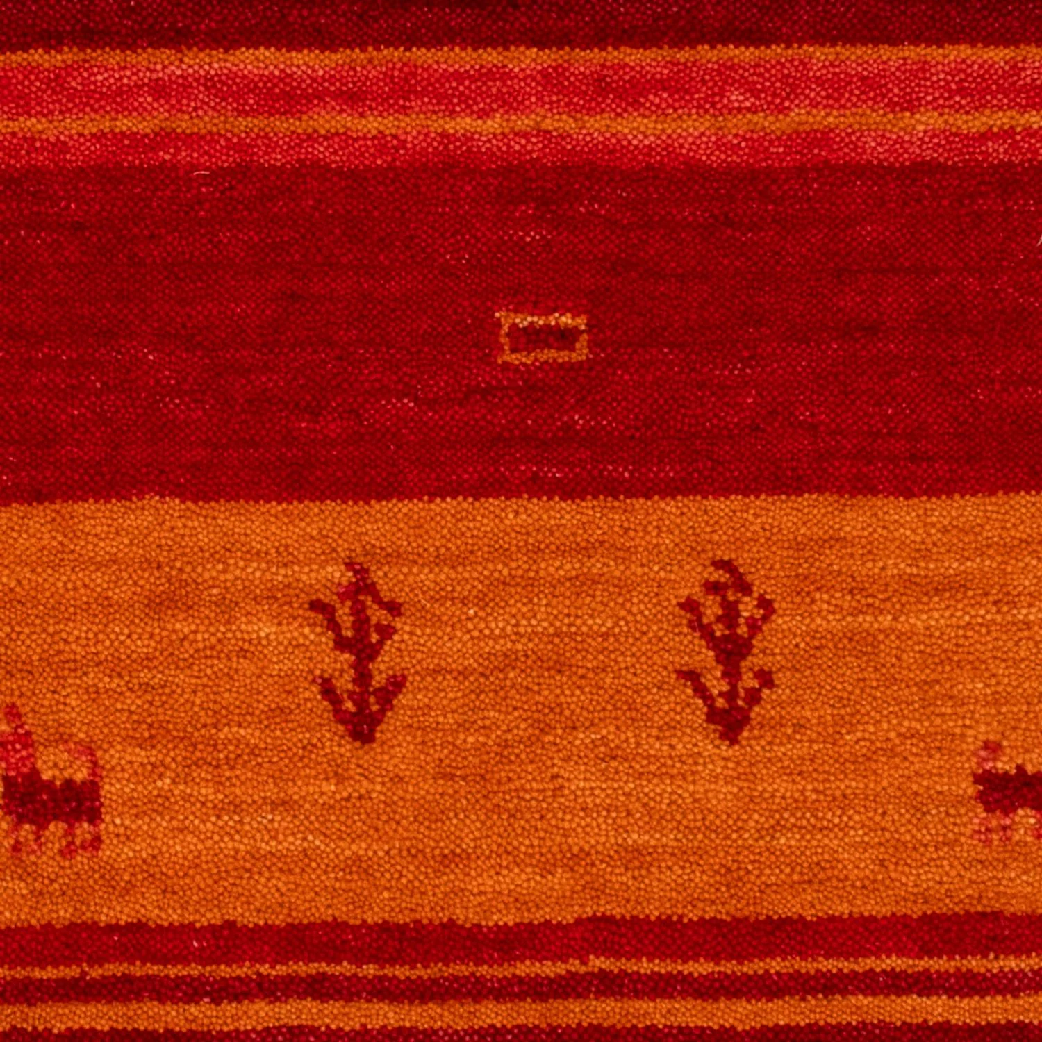 Gabbeh Teppich - Softy - 90 x 60 cm - rot - Image 2