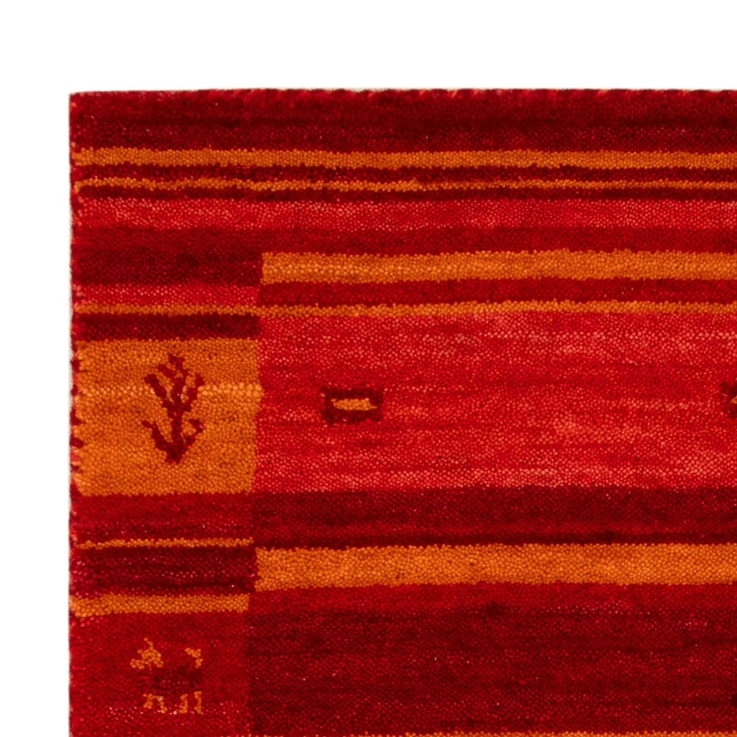 Gabbeh Teppich - Softy - 90 x 60 cm - rot - Image 3