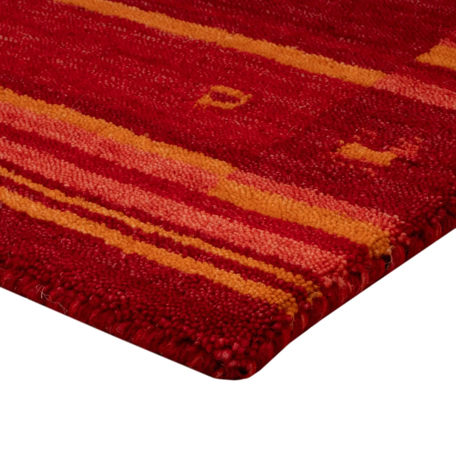 Gabbeh Teppich - Softy - 90 x 60 cm - rot - Image 4