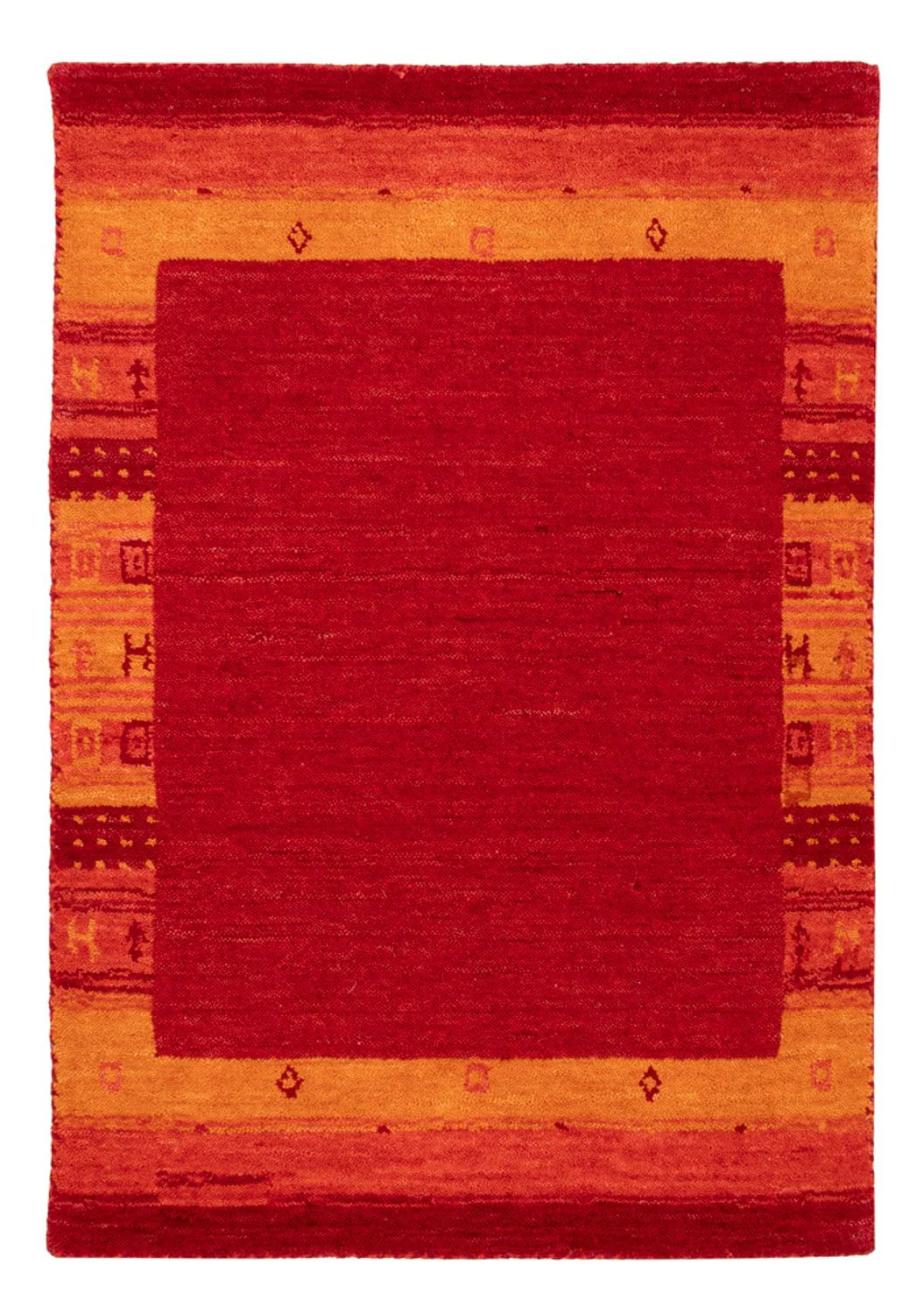 Gabbeh Teppich Softy 90x60cm - Wollteppich