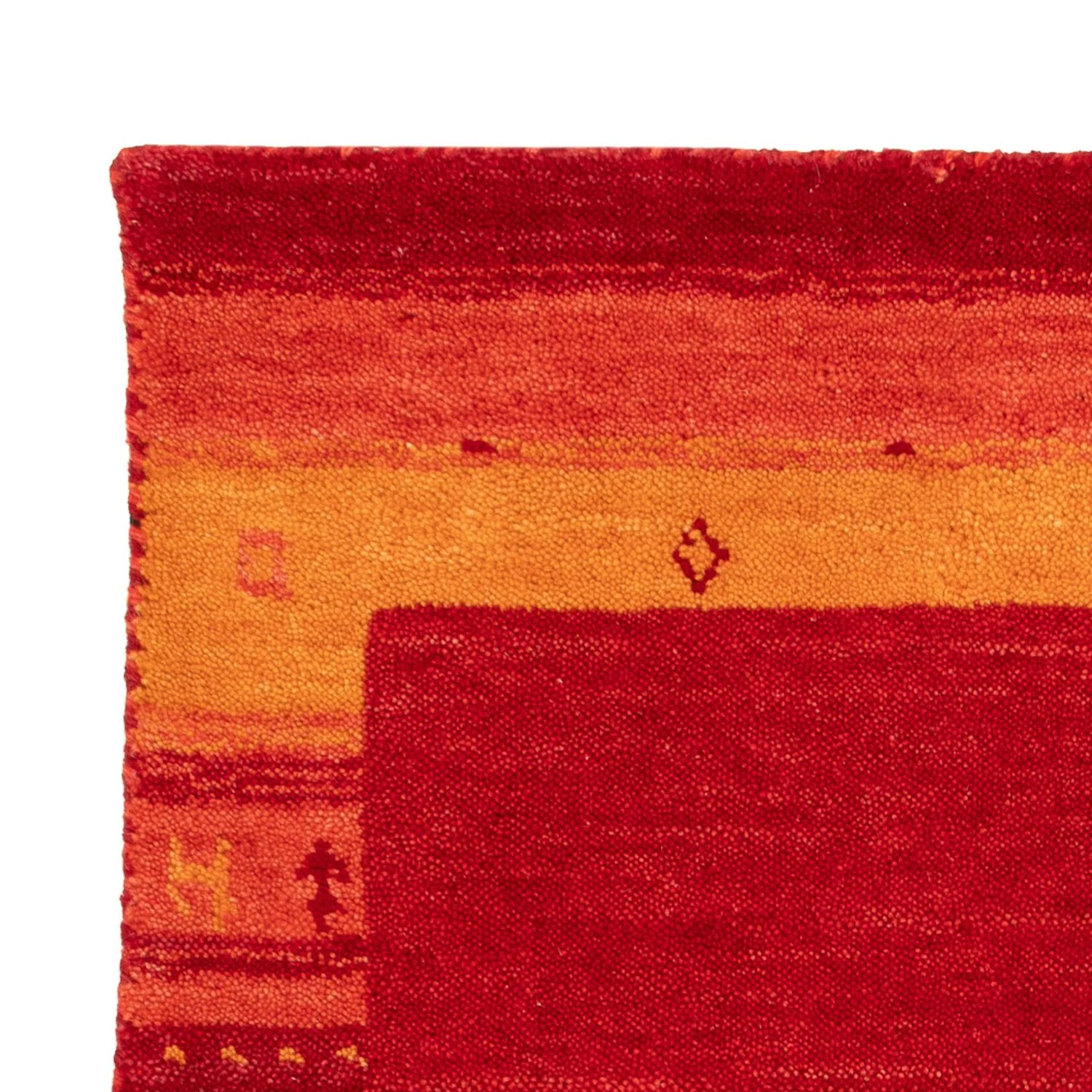 Gabbeh Teppich Softy 90x60cm - Wollteppich - Image 3