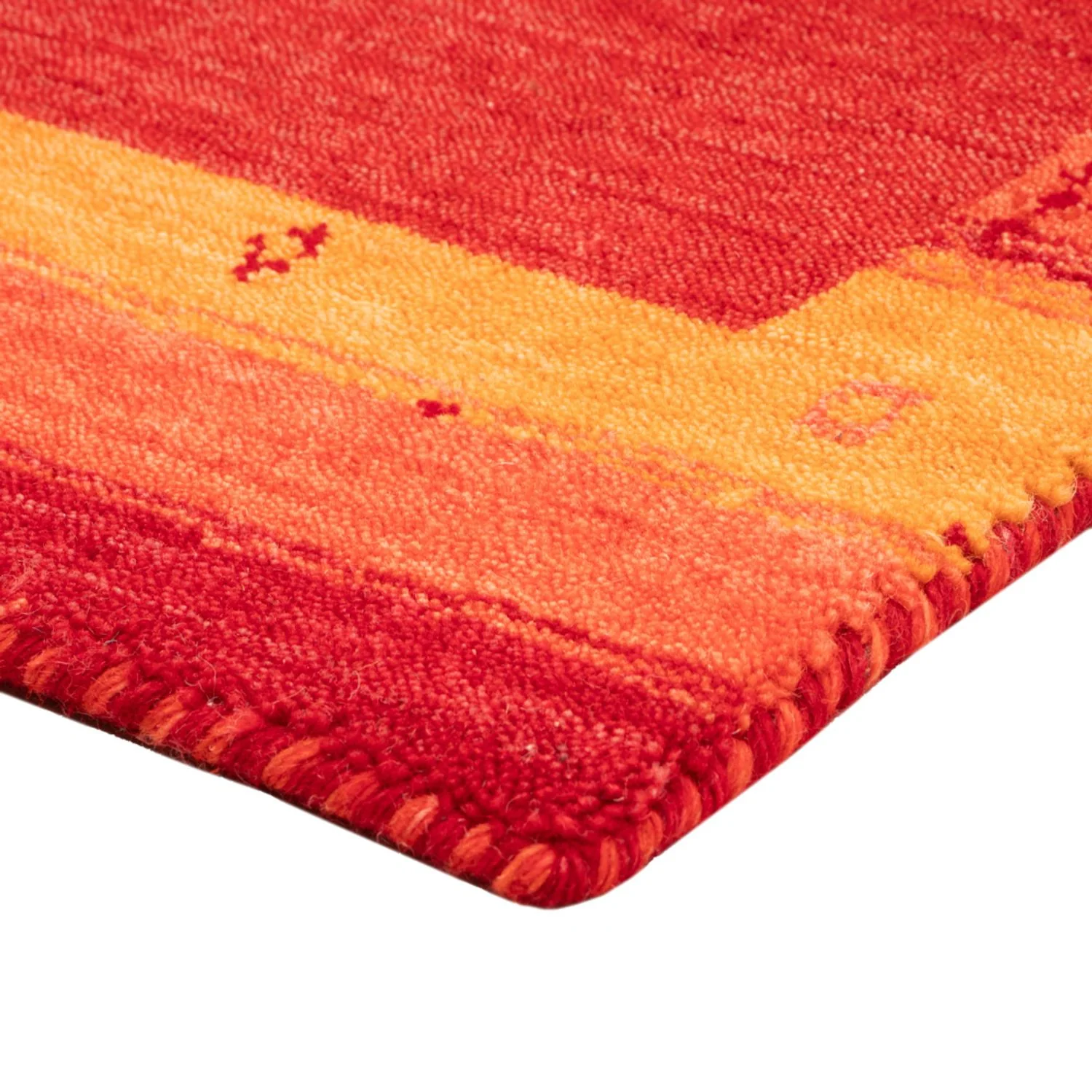 Gabbeh Teppich Softy 90x60cm - Wollteppich - Image 4