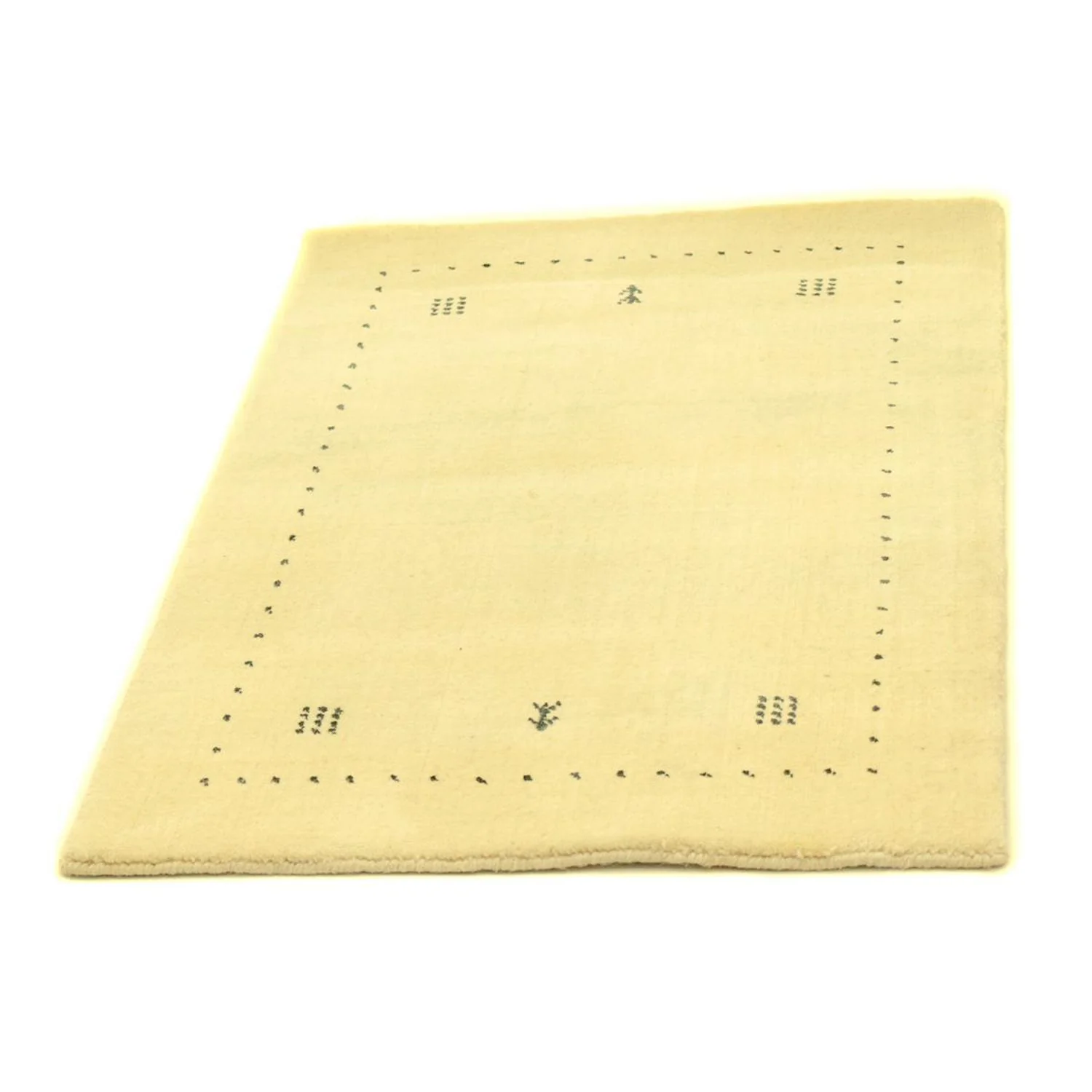 Gabbeh Teppich - Softy 90 x 60 cm - beige - Image 4