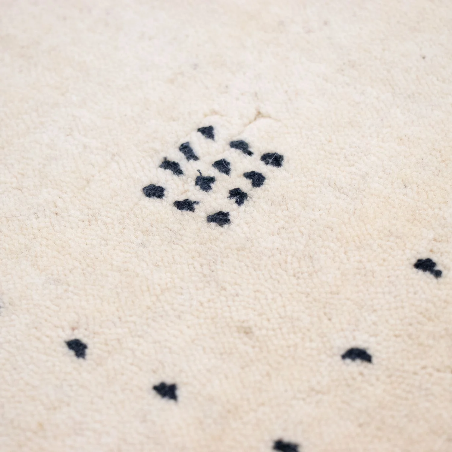 Gabbeh Teppich - Softy 90 x 60 cm - naturweiß - Image 2