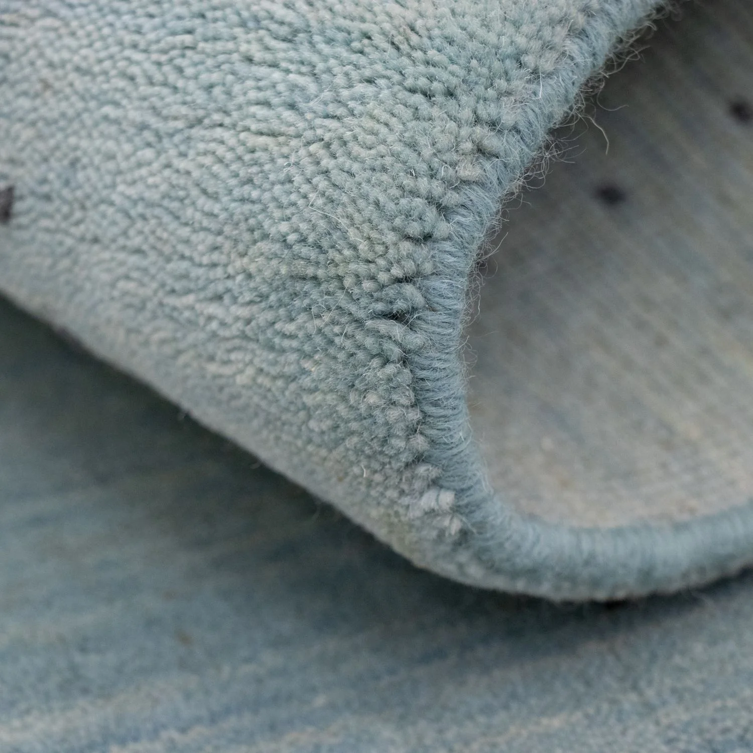 Gabbeh Teppich - Softy 95 x 65 cm - türkis - Image 3
