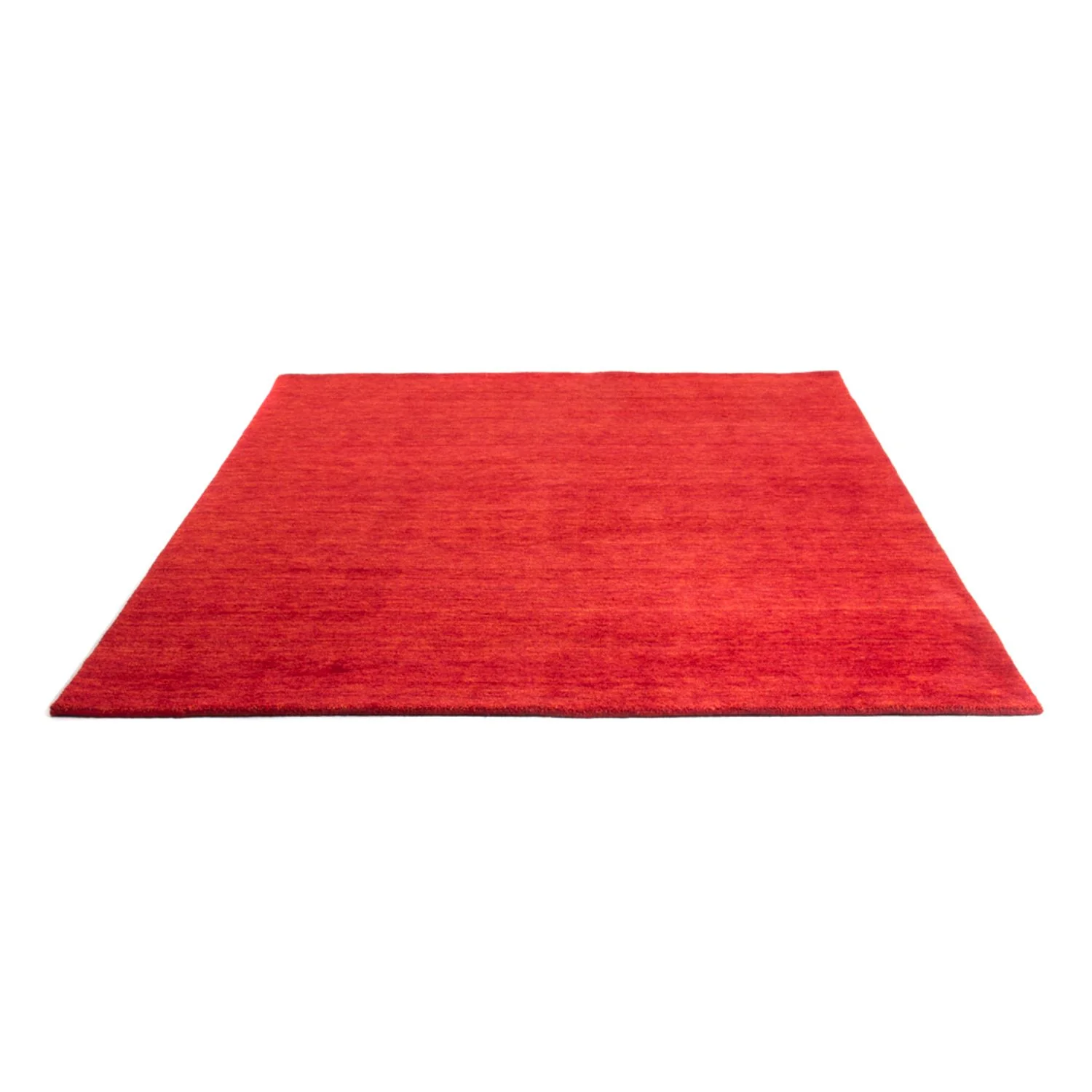 Gabbeh Teppich - Softy quadratisch - 200 x 200 cm - rot - Image 5
