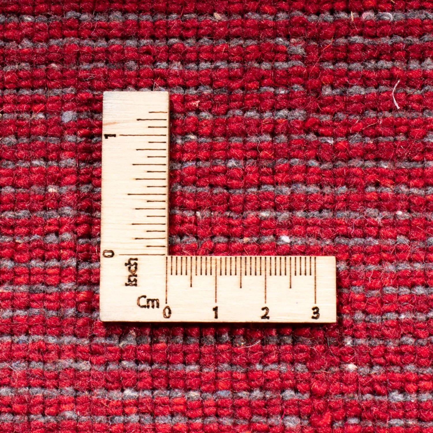 Gabbeh Teppich - Softy quadratisch - 200 x 200 cm - rot - Image 6
