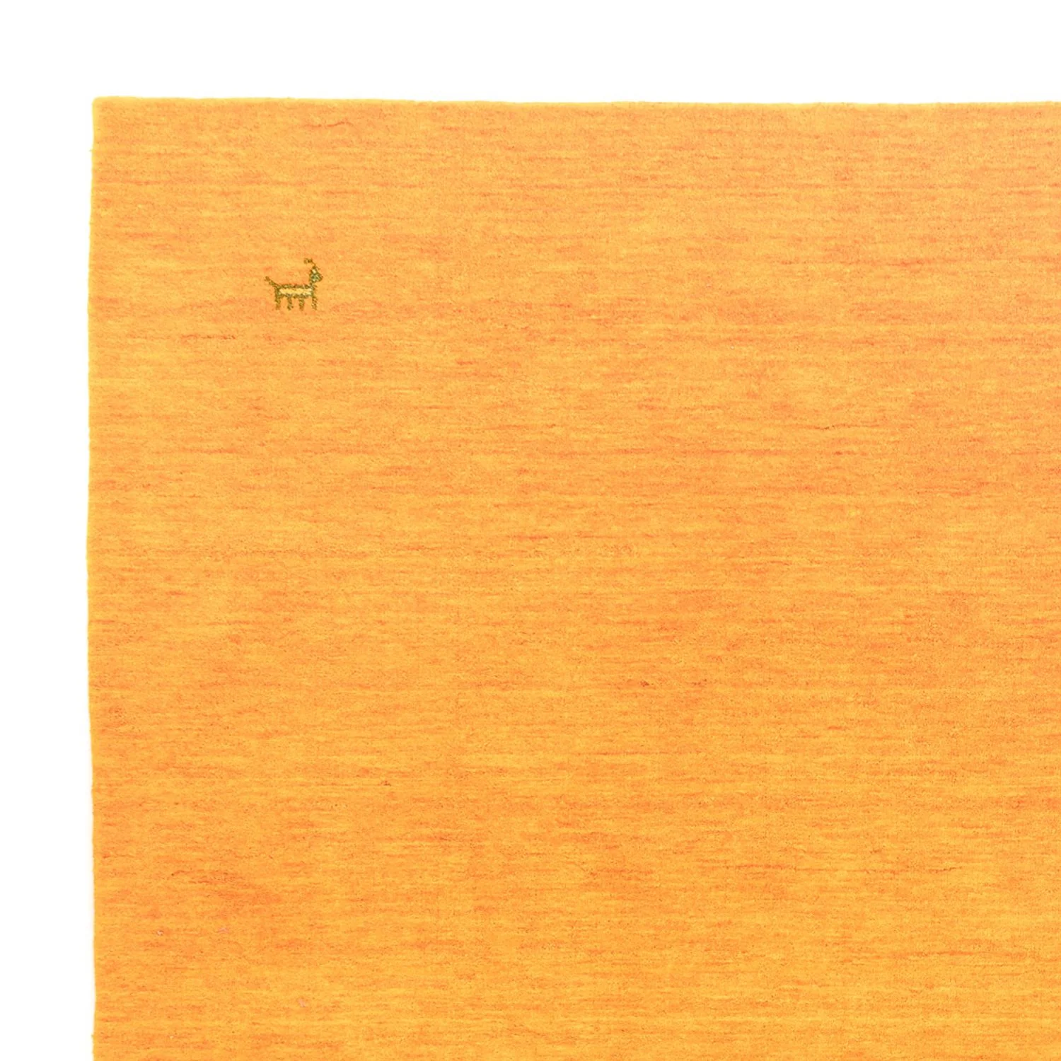 Gabbeh Teppich - Softy quadratisch - 250 x 250 cm - gold - Image 3