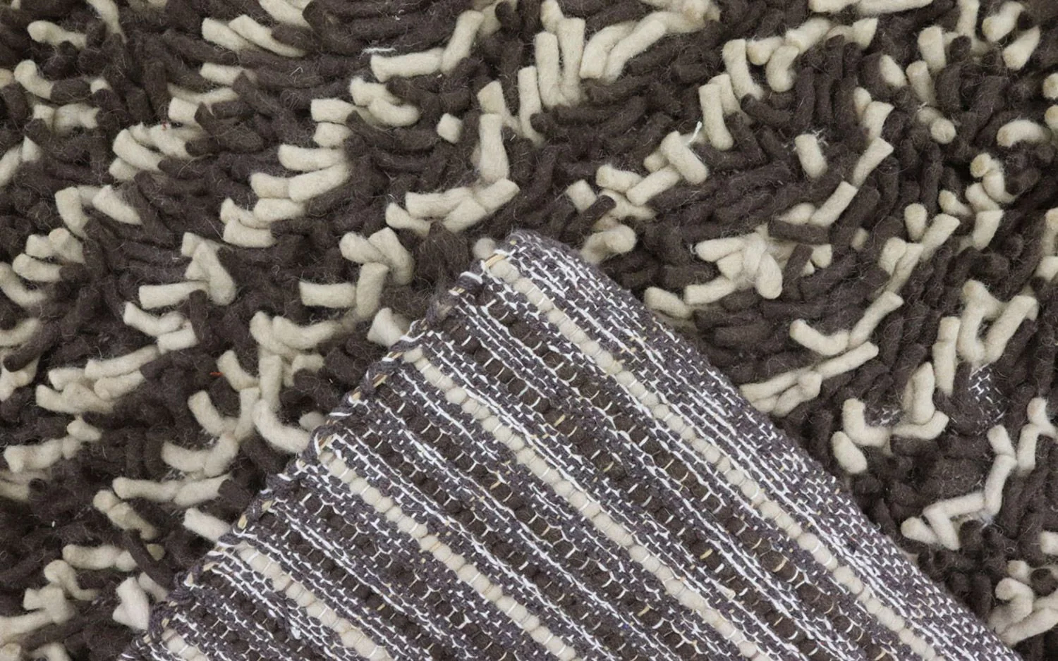 Hochflor Teppich 200x124cm - Hochflorteppich - Image 4