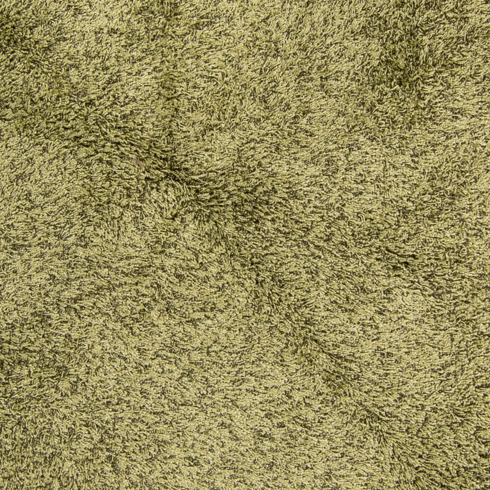 Hochflor Teppich rund  - 200 x 200 cm - olivgrün - Image 2