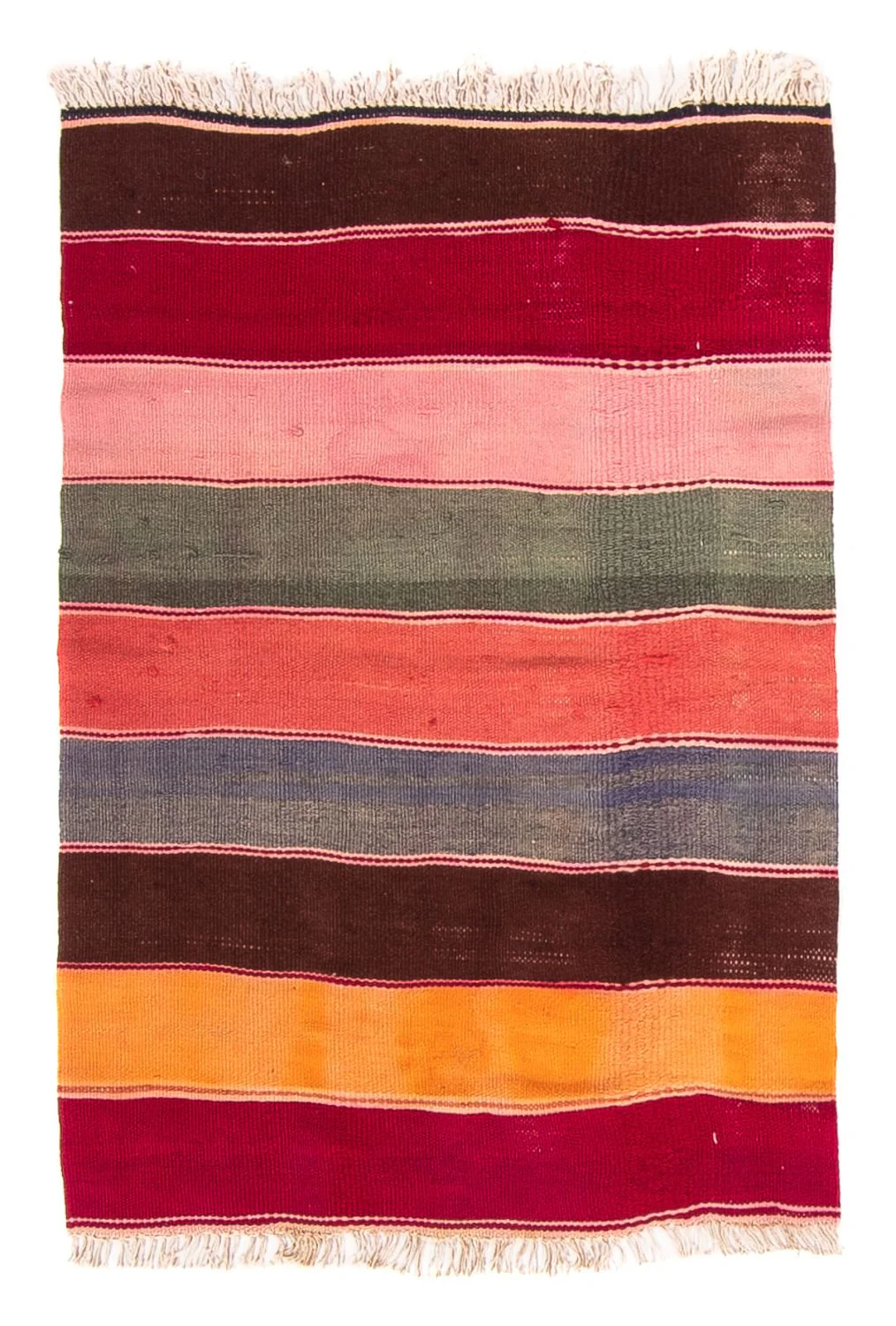 Kelim Teppich - Old 100 x 70 cm - mehrfarbig