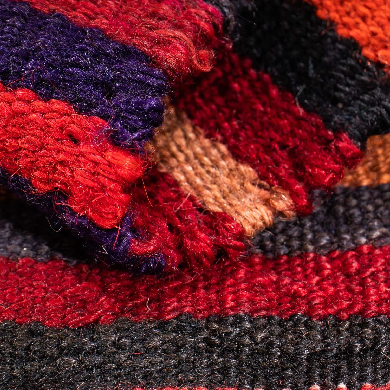 Kelim Teppich - Old 105 x 45 cm - mehrfarbig - Image 4