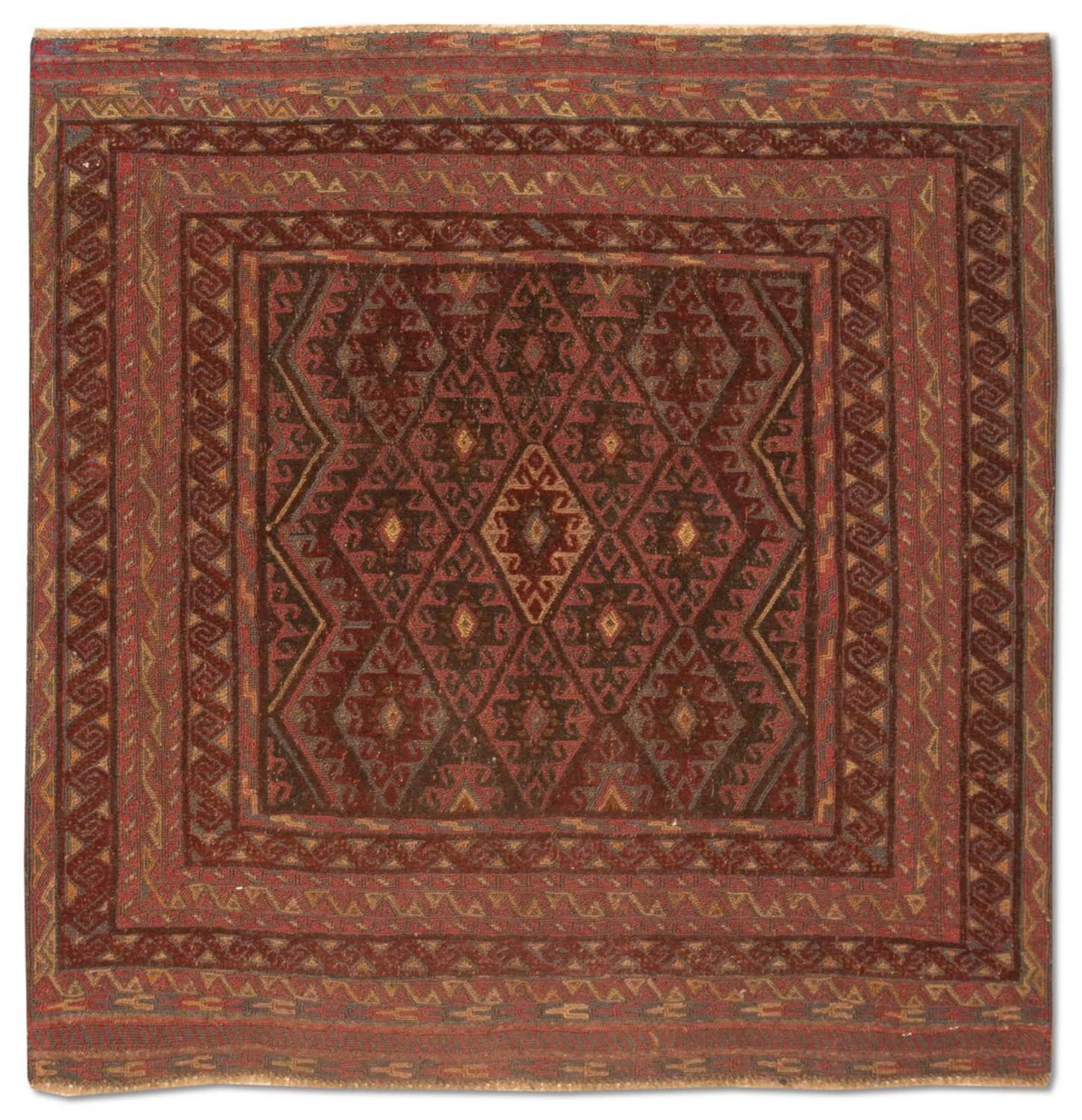 Kelim Afghan Teppich 123x114cm