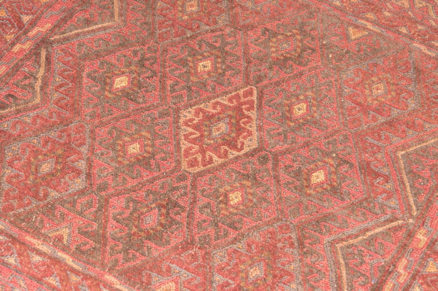 Kelim Afghan Teppich 123x114cm - Image 2