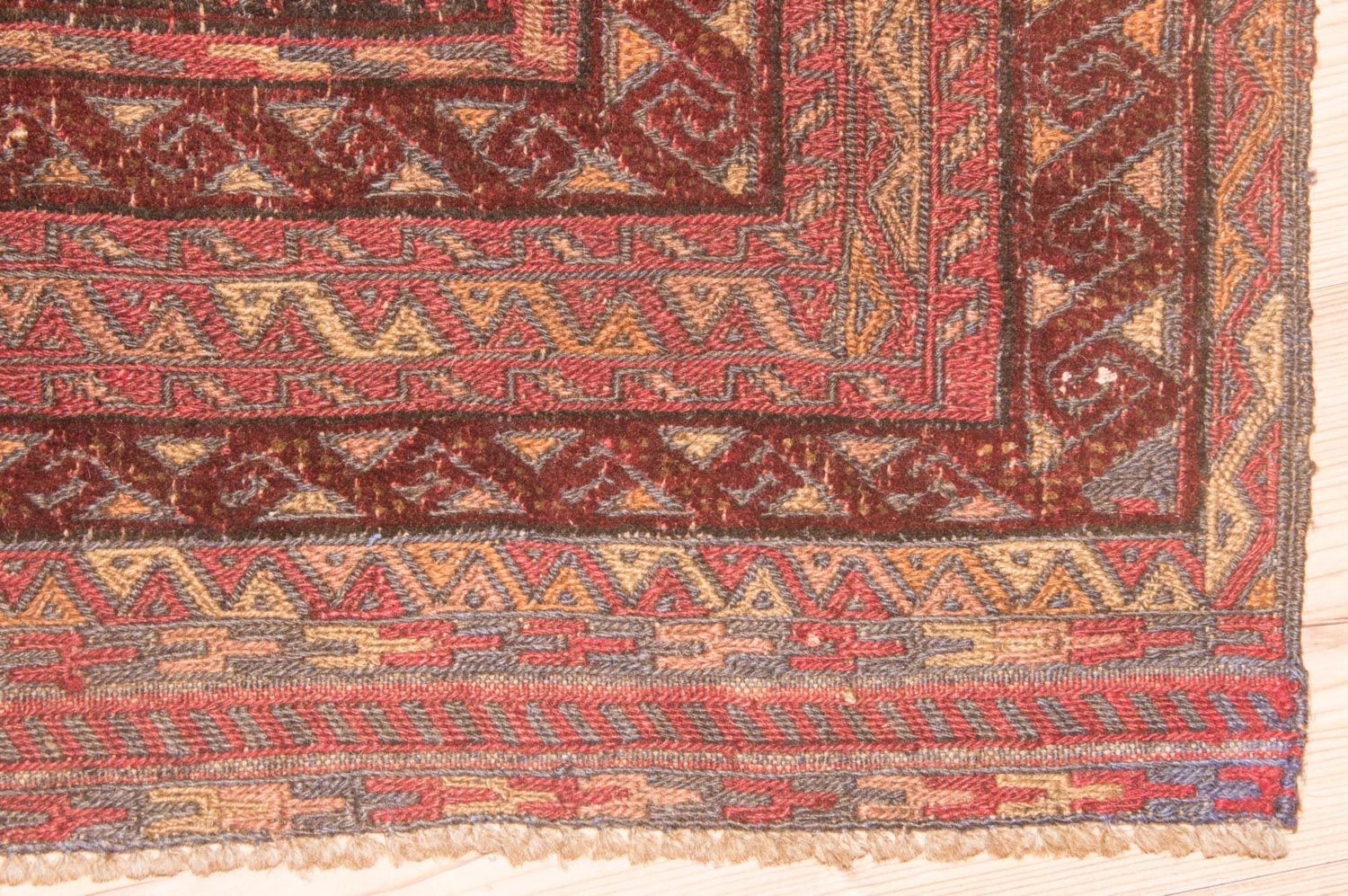 Kelim Afghan Teppich 123x114cm - Image 3