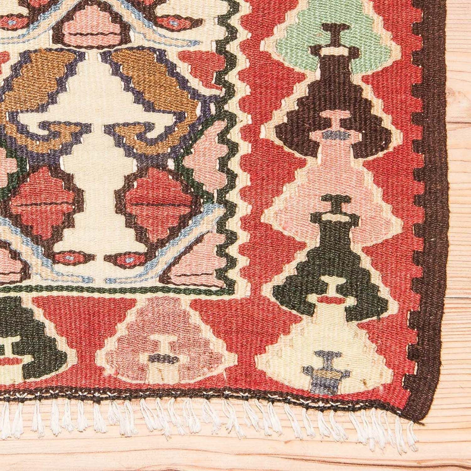 Kelim Teppich Old 143x119cm - Image 3