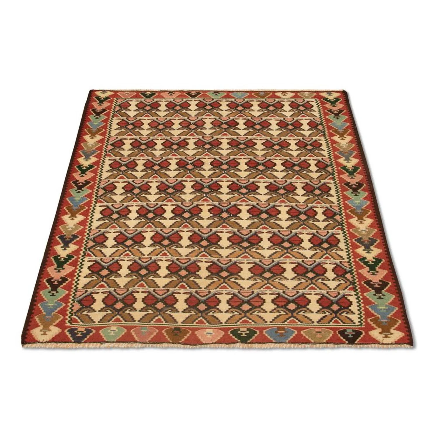 Kelim Teppich Old 143x119cm - Image 5