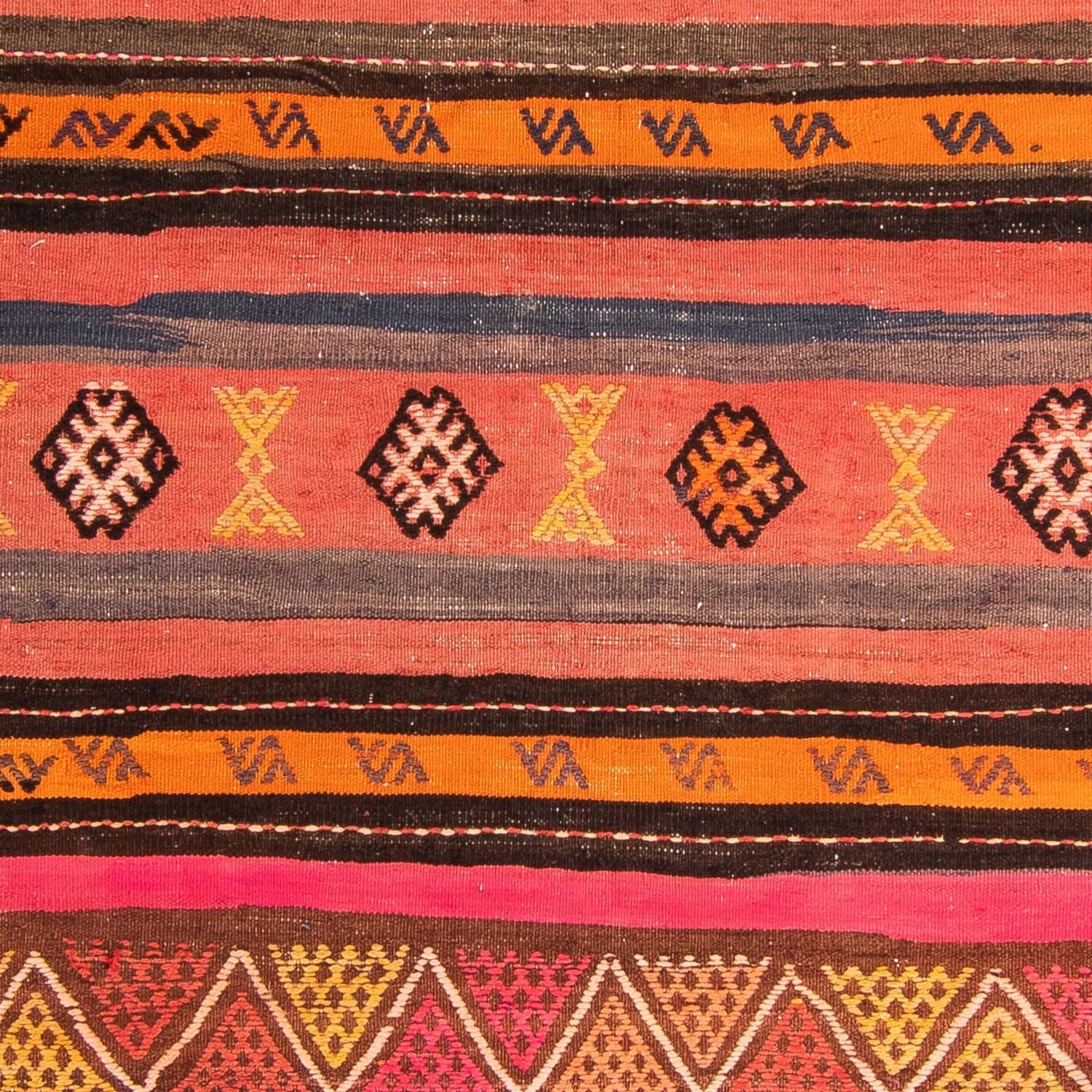 Kelim Teppich - Old 150 x 135 cm - mehrfarbig - Image 2