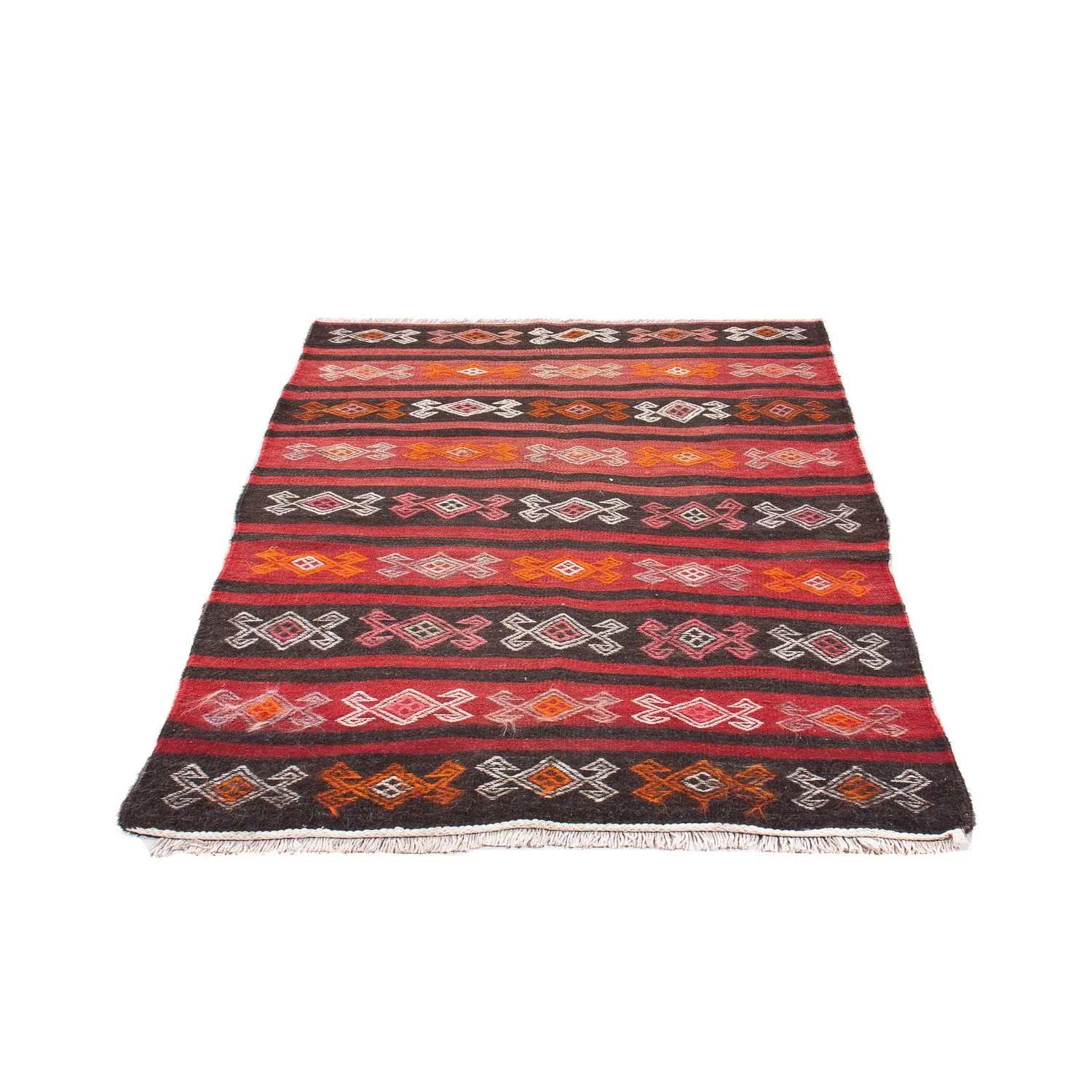 Kelim Teppich - Old 160 x 115 cm - mehrfarbig - Image 5