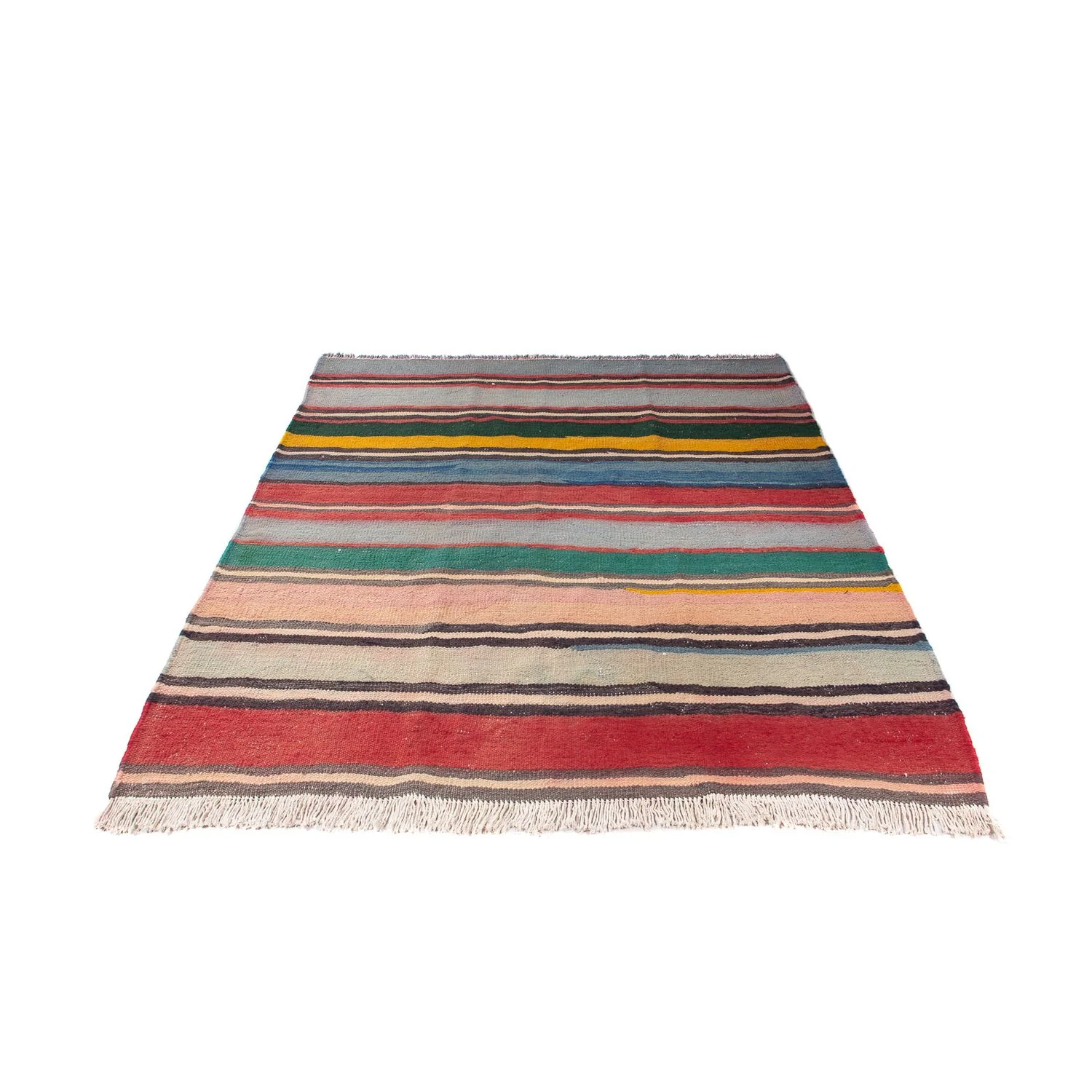 Kelim Teppich - Old 160 x 150 cm - mehrfarbig - Image 5