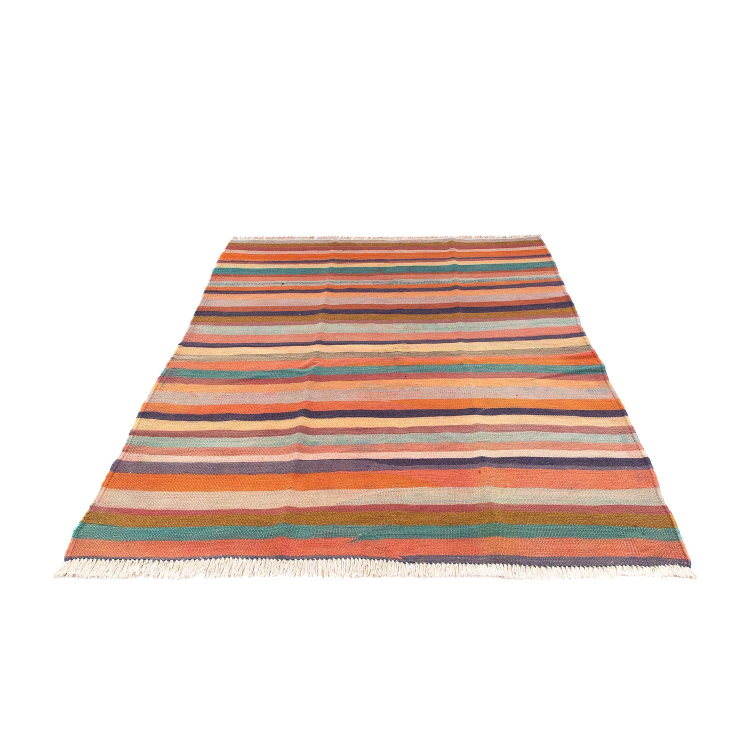 Kelim Teppich - Old 170 x 140 cm - mehrfarbig - Image 5