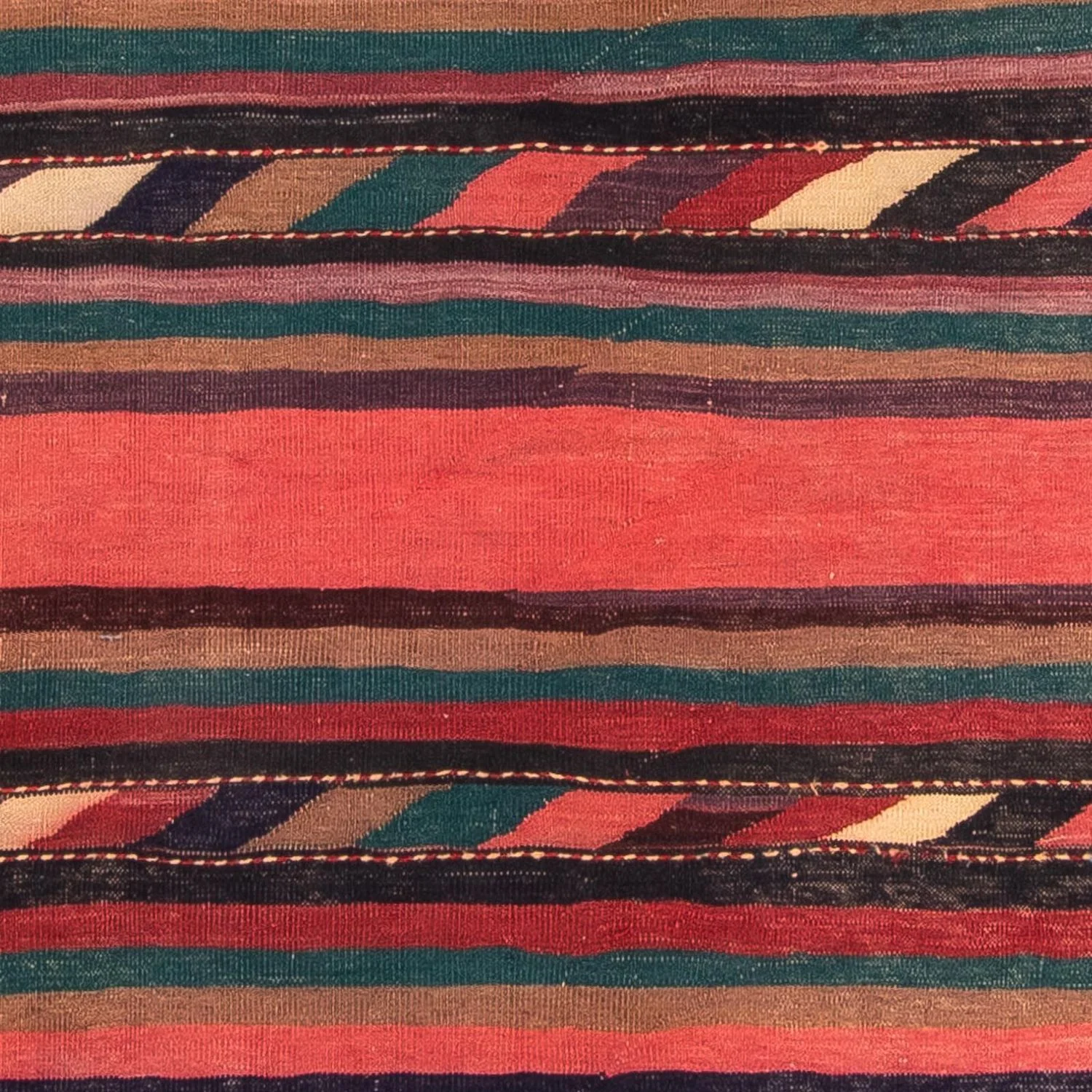 Kelim Teppich - Old 170 x 160 cm - mehrfarbig - Image 2