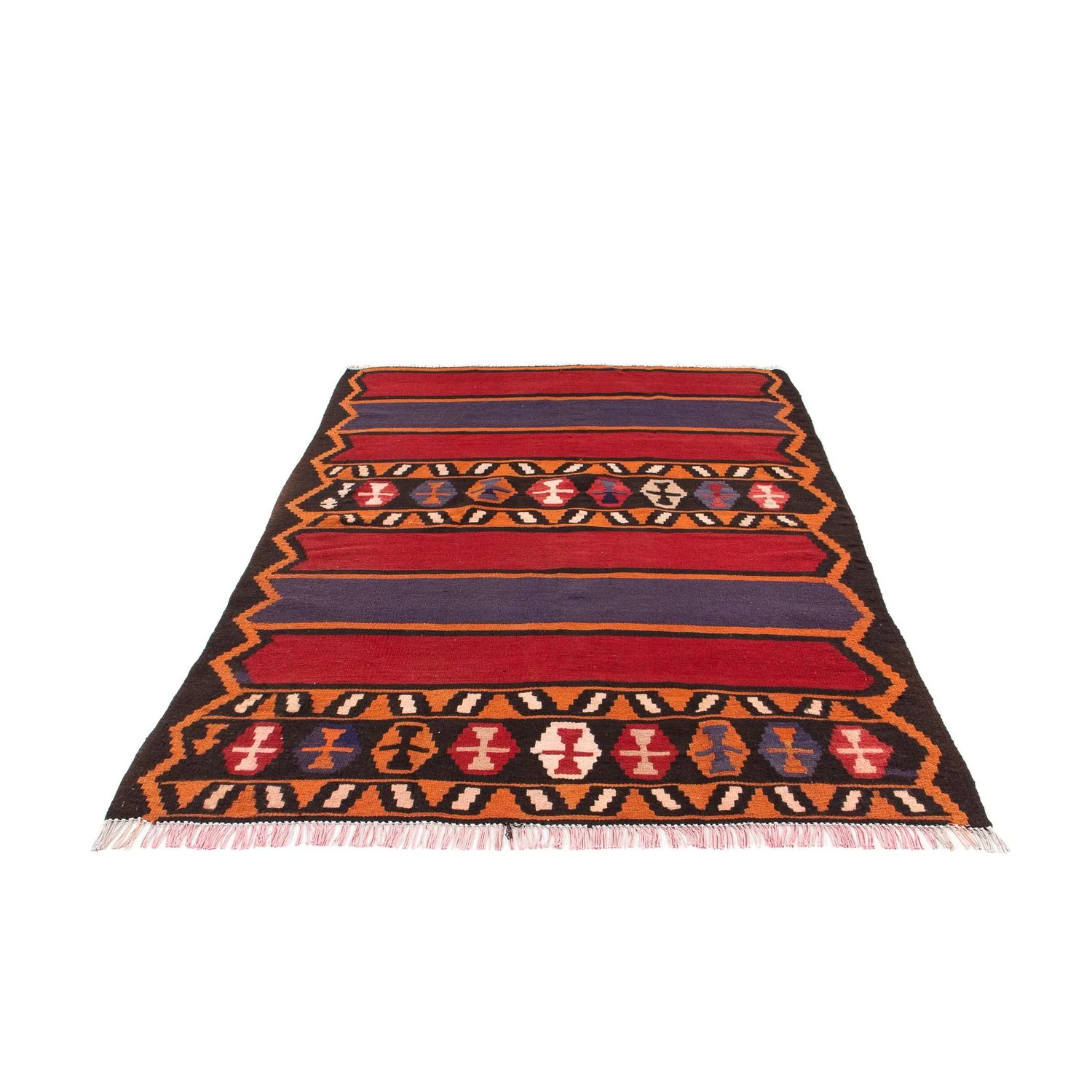 Kelim Teppich - Old 180 x 145 cm - mehrfarbig - Image 5