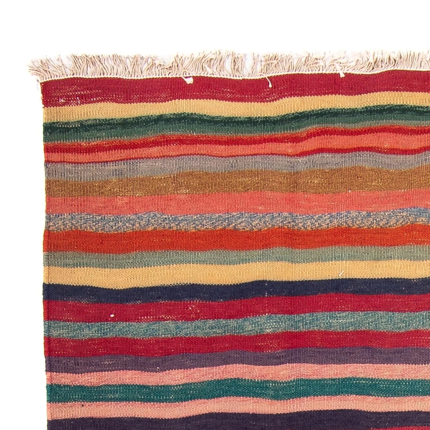 Kelim Teppich - Old 190 x 145 cm - mehrfarbig - Image 3