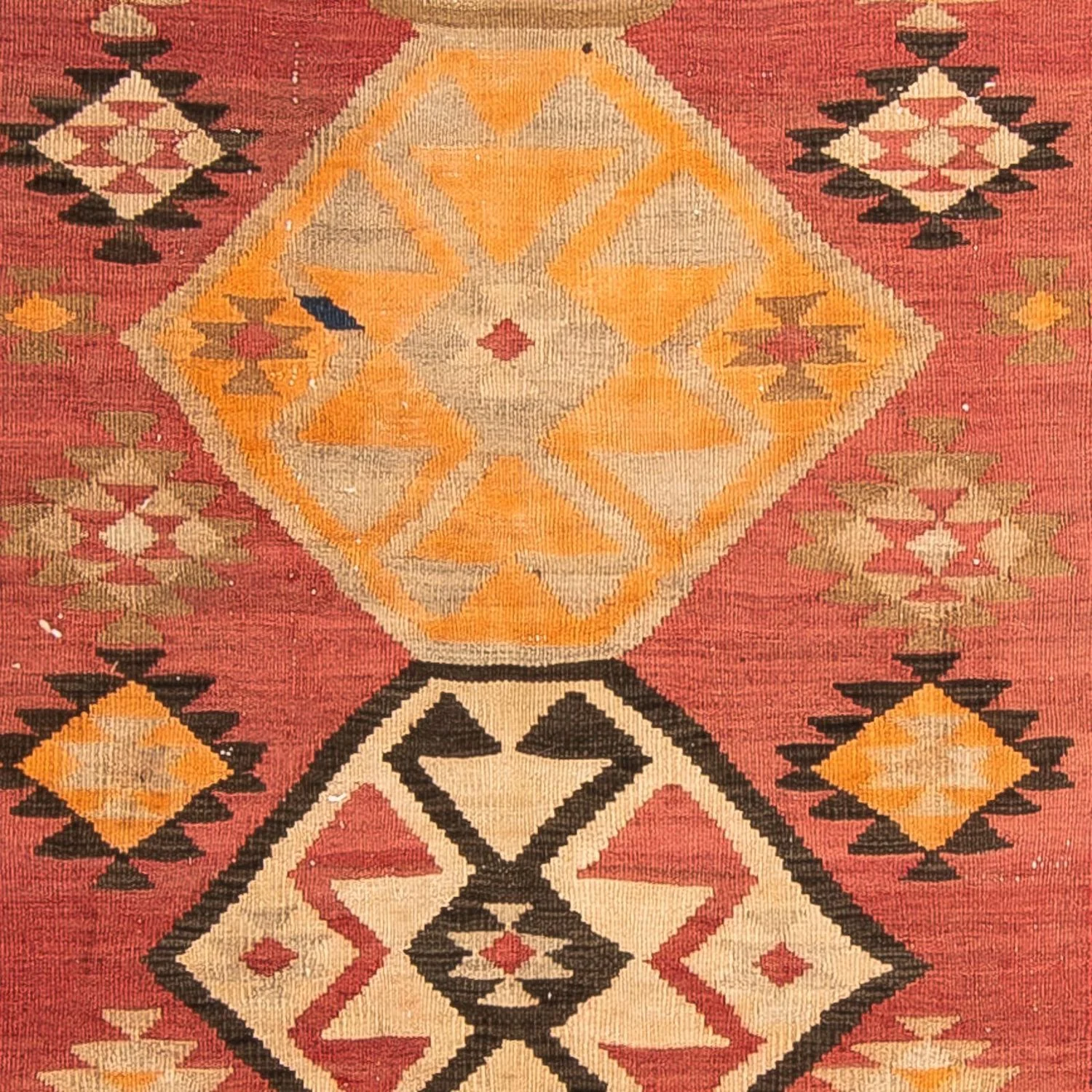 Kelim Teppich - Old 200 x 110 cm - mehrfarbig - Image 2
